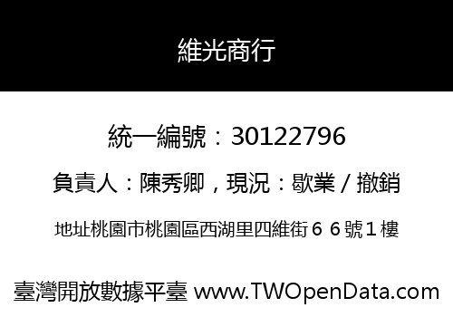 維光商行