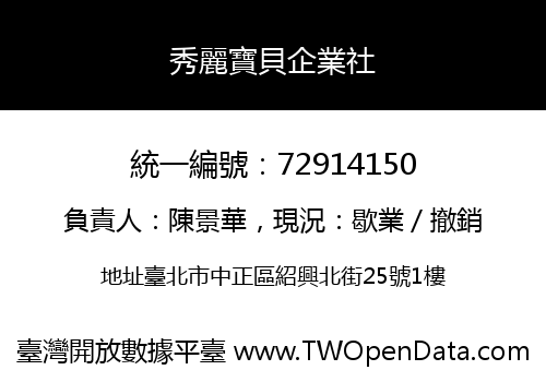 秀麗寶貝企業社