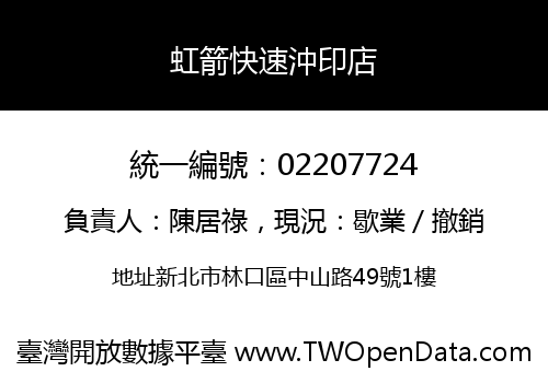 虹箭快速沖印店