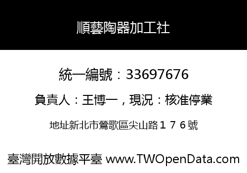 順藝陶器加工社