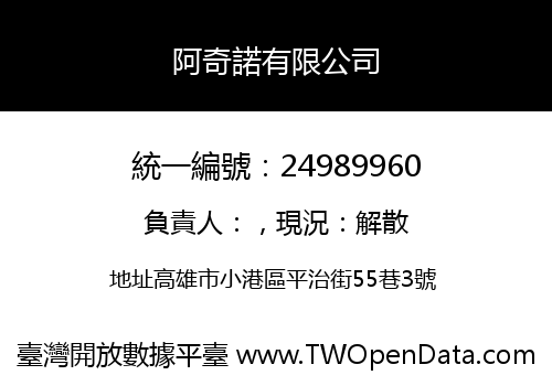 阿奇諾有限公司