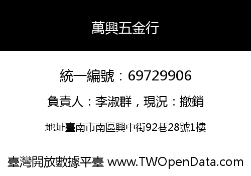 萬興五金行