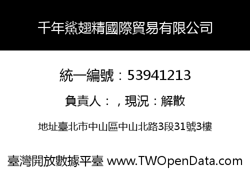 千年鯊翅精國際貿易有限公司