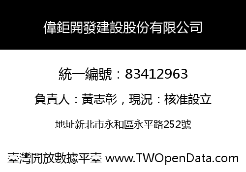 偉鉅開發建設股份有限公司