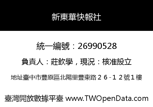 新東華快報社