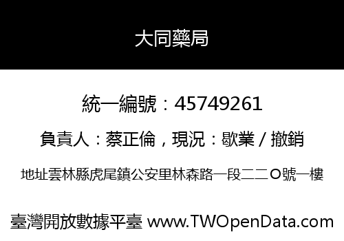 大同藥局