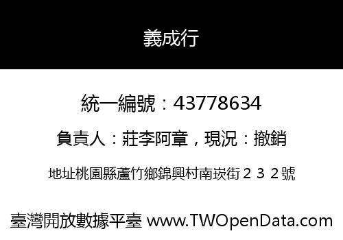義成行