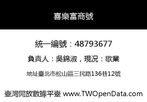 喜樂富商號