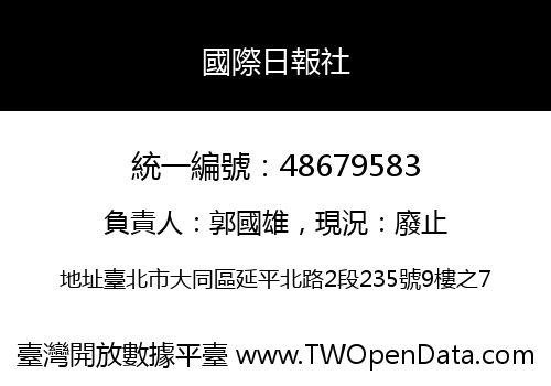 國際日報社