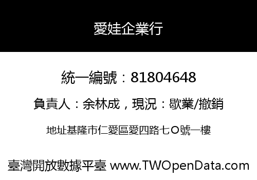 愛娃企業行