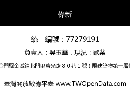 偉新