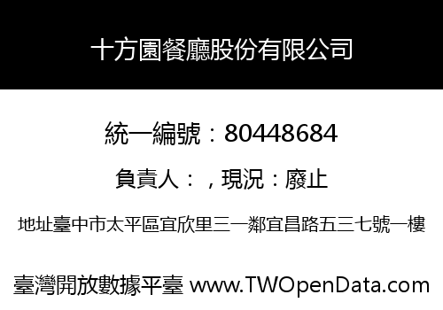 十方園餐廳股份有限公司