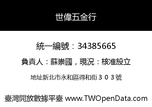 世偉五金行