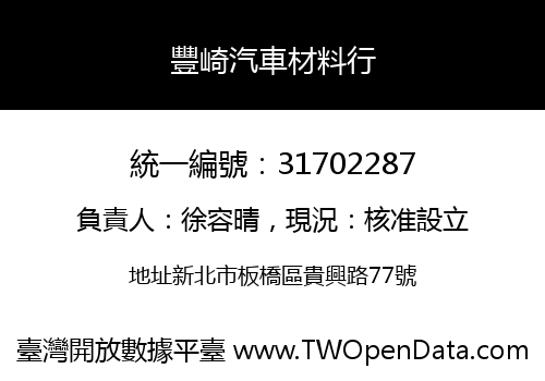 豐崎汽車材料行