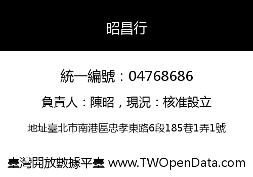 昭昌行