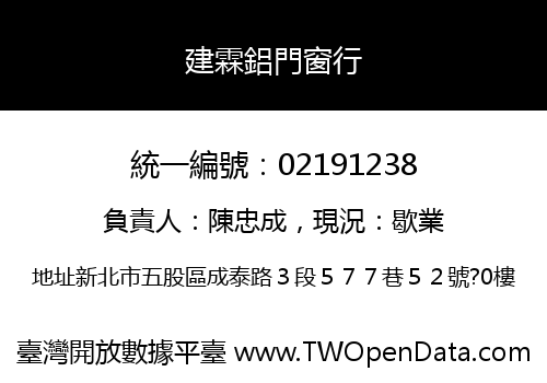 建霖鋁門窗行