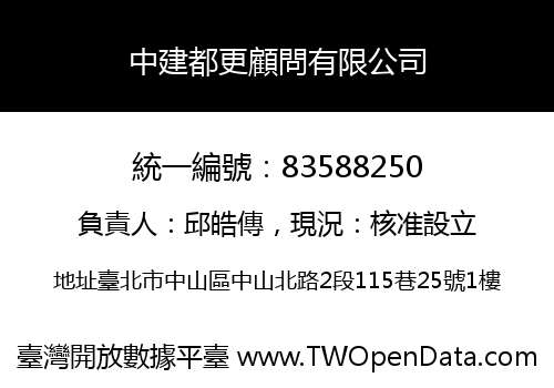 中建都更顧問有限公司