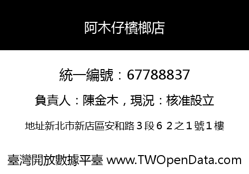 阿木仔檳榔店
