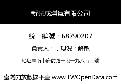 新光成煤氣有限公司