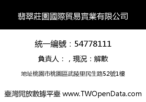 翡翠莊園國際貿易實業有限公司