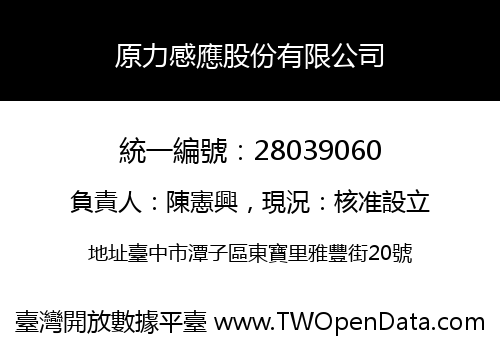 原力感應股份有限公司