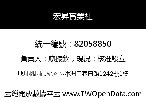 宏昇實業社