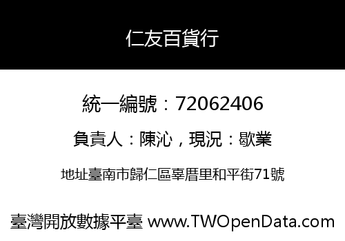 仁友百貨行