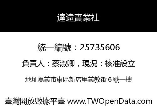 達遠實業社