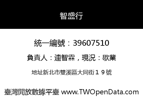 智盛行