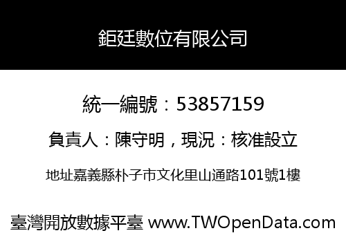 鉅廷數位有限公司