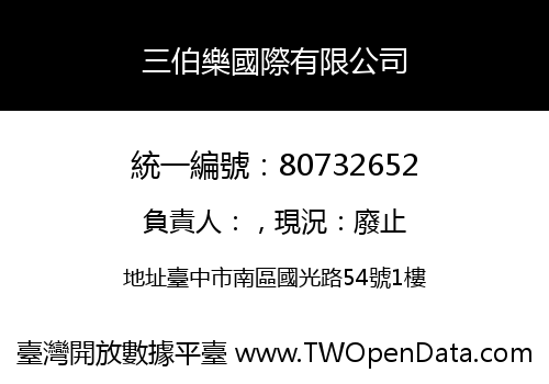 三伯樂國際有限公司