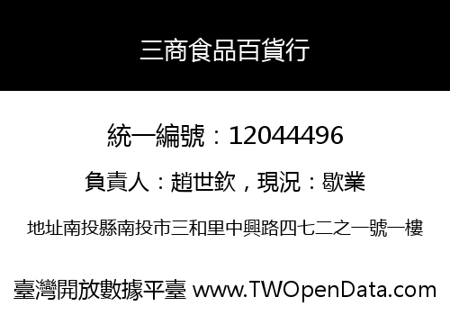 三商食品百貨行