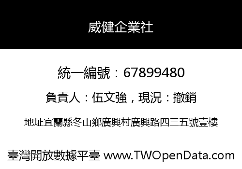威健企業社