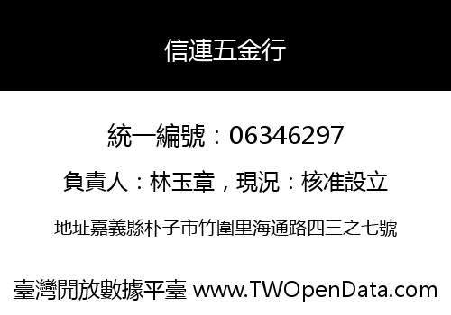信連五金行