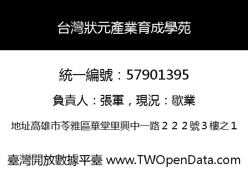 台灣狀元產業育成學苑