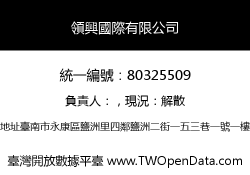 領興國際有限公司