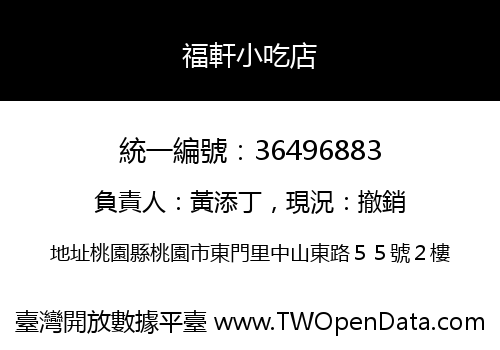 福軒小吃店