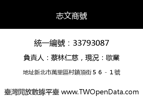 志文商號