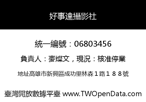 好事達攝影社