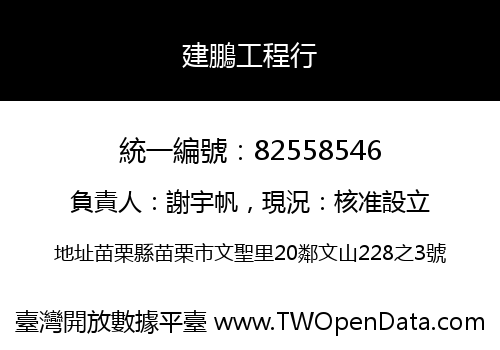 建鵬工程行