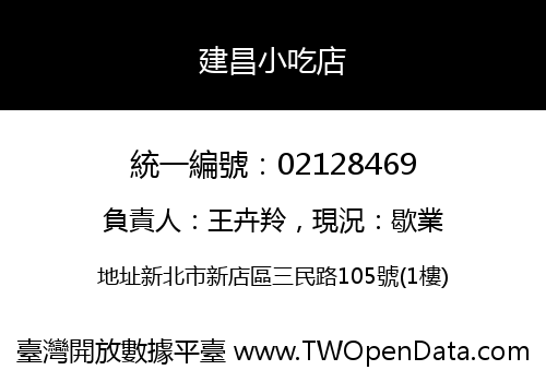 建昌小吃店