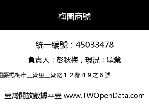 梅園商號