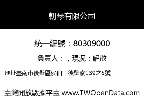 朝琴有限公司