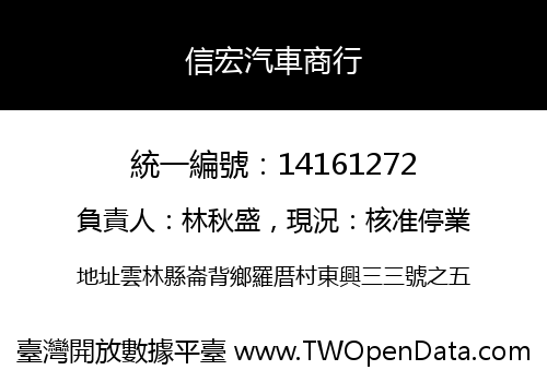 信宏汽車商行