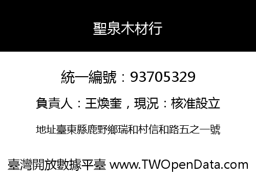 聖泉木材行