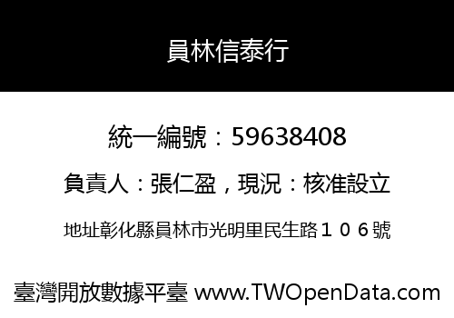 員林信泰行