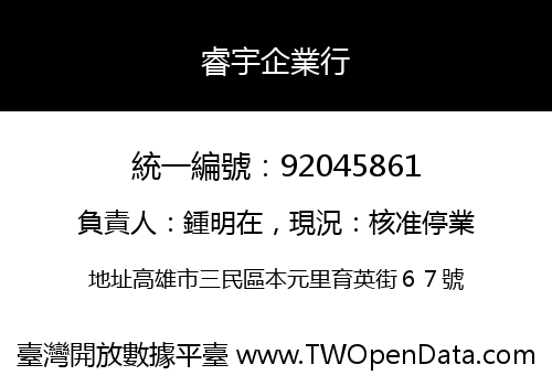 睿宇企業行