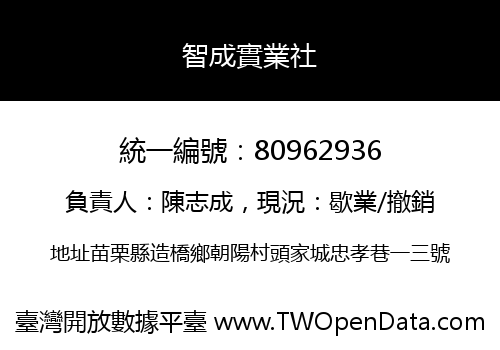 智成實業社