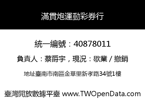 滿貫炮運動彩券行