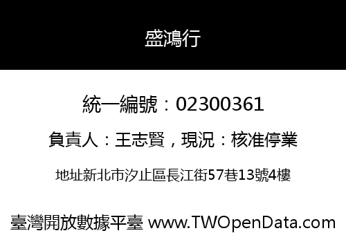 盛鴻行